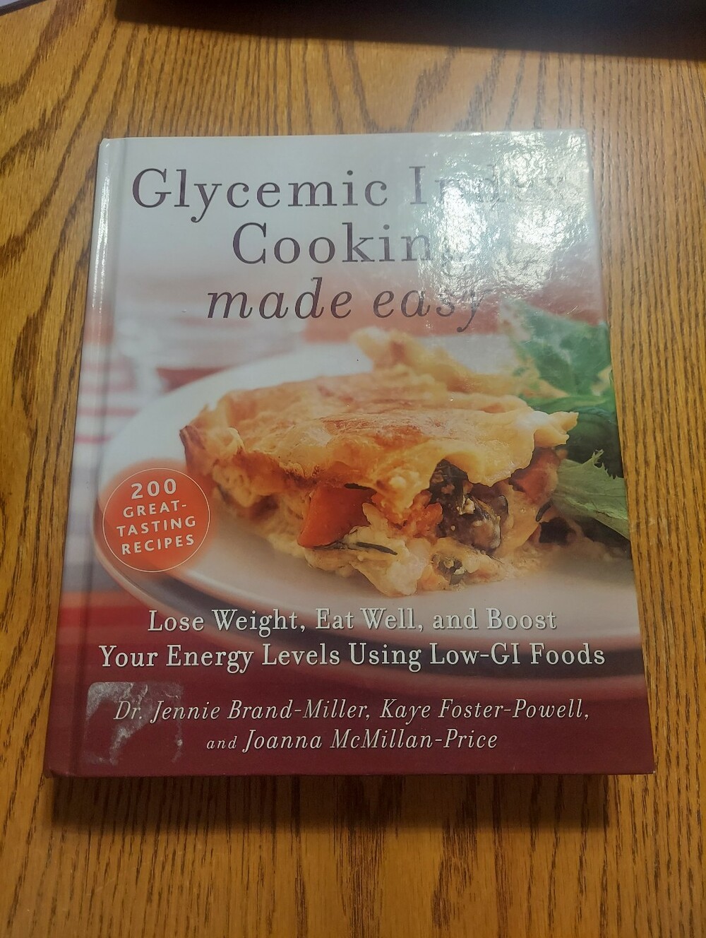 Glycemic Index Cooking Made Easy Hardcover Cookbook Low GI 200 Recipes